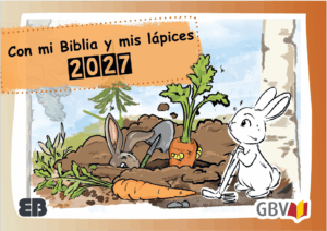 6-Calendario infantil - "Con mi Biblia y mis lápices" Ref.: NO